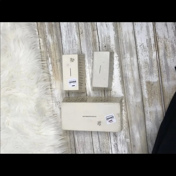 Anthropologie L'Hiver Christmas Bread Loaf Pan Set - Picture 3 of 7